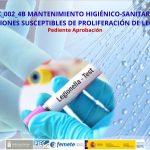 SEA_C_002_4B Mantenimiento higiénico-sanitario de instalaciones susceptibles de proliferación de legionella