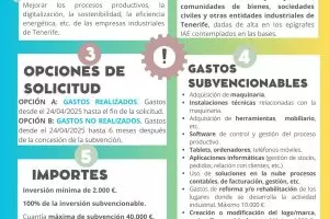 Infografía Subvención Reconversión Industrial 2026