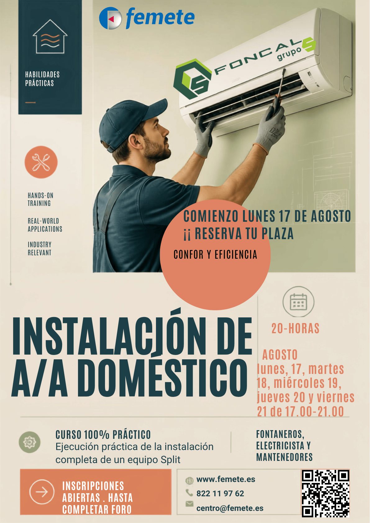 Cartel promoción curso aire acondicionado (2)