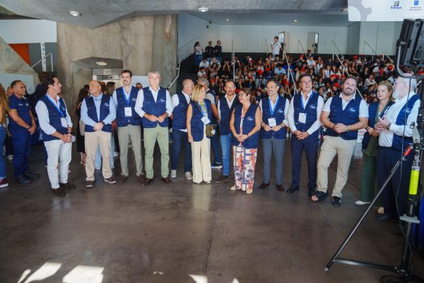 El presidente de Femete y otras autoridades en el Día de la Industria